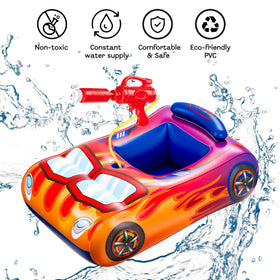 DIFOLA kids pool float fits ages 3–8 for safe fun