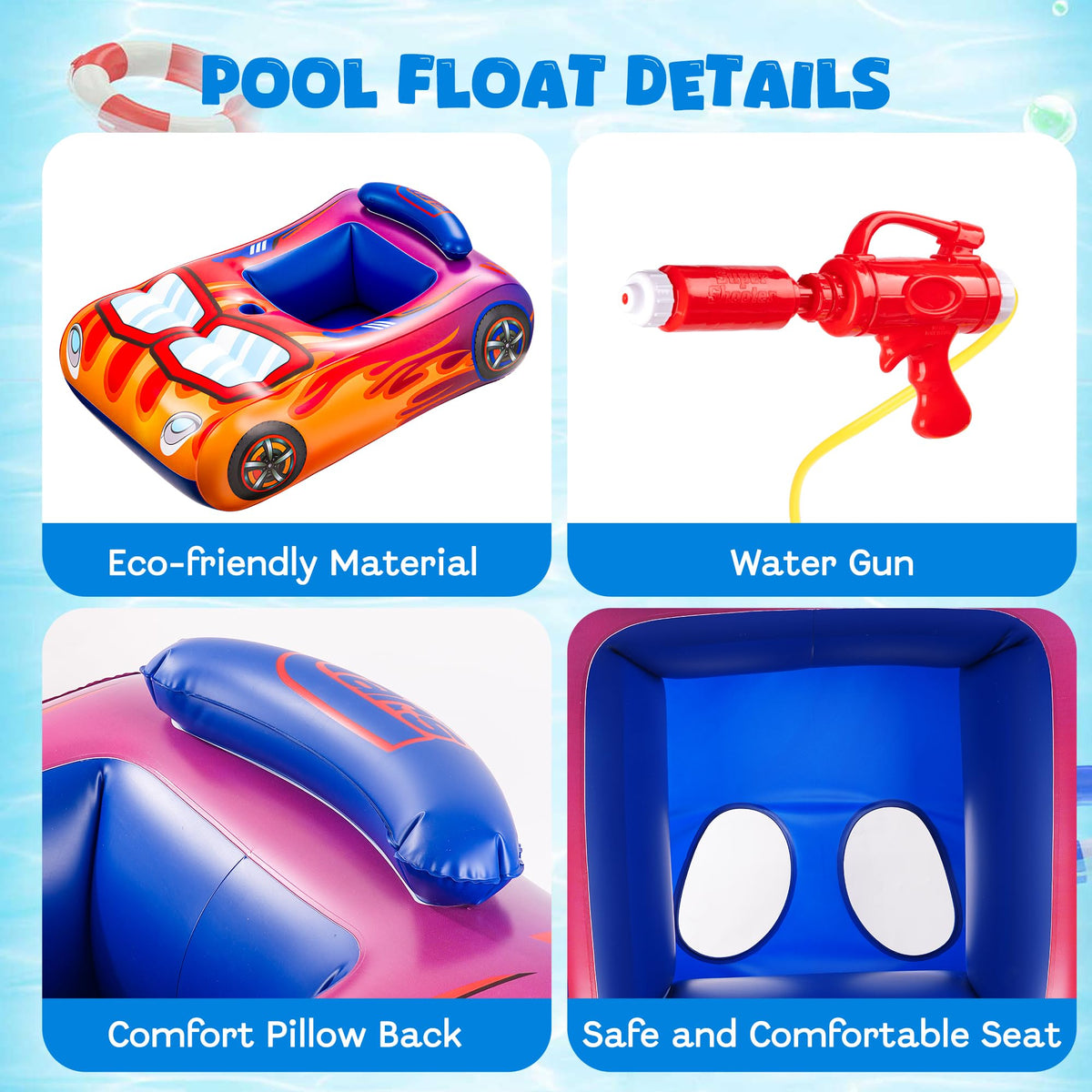 DIFOLA mermaid tail design entices kids during pool time