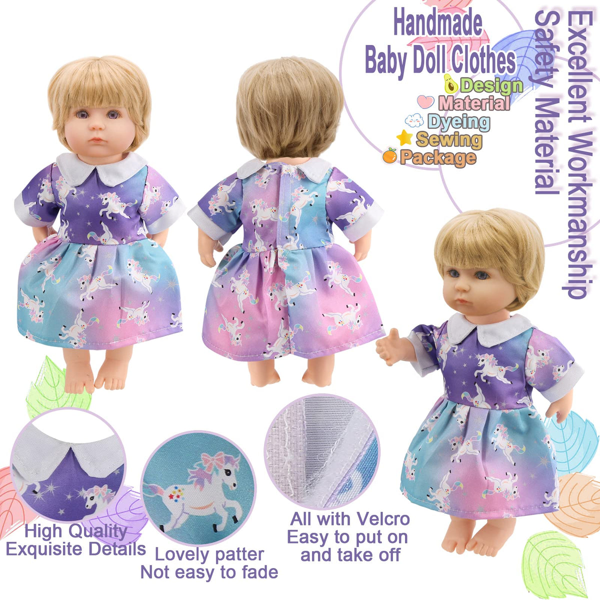Digabi doll swimsuits ensemble ready for sunny, pretend-water play.