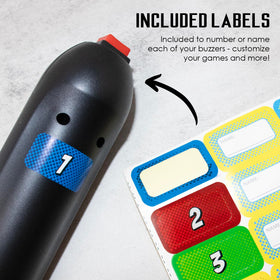 Digital Energy buzzer joysticks are durable and lightweight for classroom use.