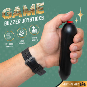 Digital Energy joystick buzzers in an eight-pack ready for fast, fair buzz-ins.