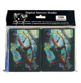 Rabbit Archer sleeves pack of 100 providing value and comprehensive protection