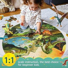 DIGOBAY cardboard pieces with smooth edges ensure safe handling.
