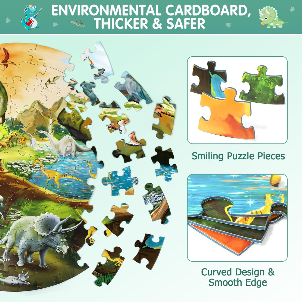 DIGOBAY 1:1 poster guides children to visualize final assembly.