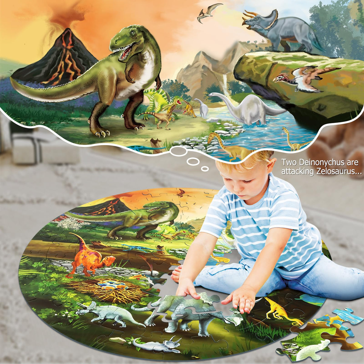DIGOBAY puzzle pieces have unique shapes to boost grip and recognition.