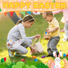 Digwry kids enjoy safe prefilled Easter eggs during hunts