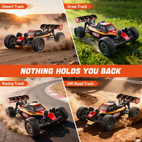 DIKAVEY 1/12 oil-filled shocks offer smoother landings