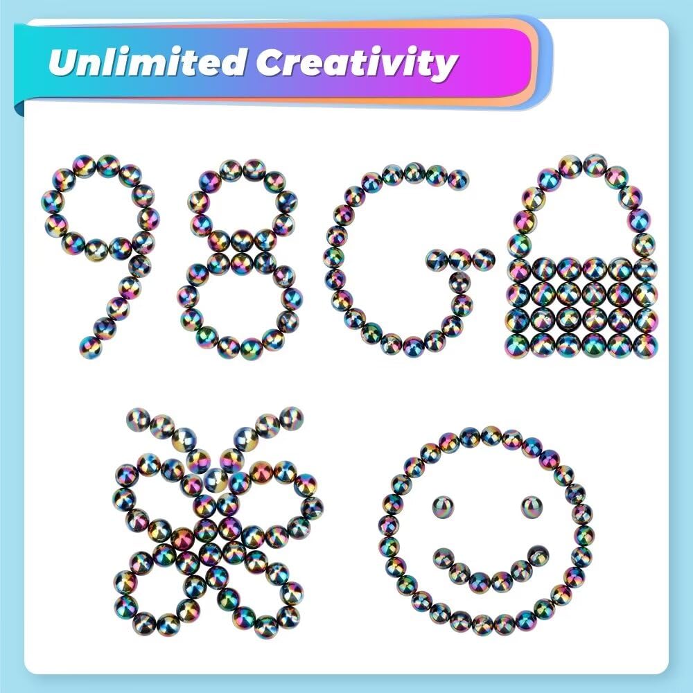Dilabnba rainbow magnetic ball – demonstrations and creative learning