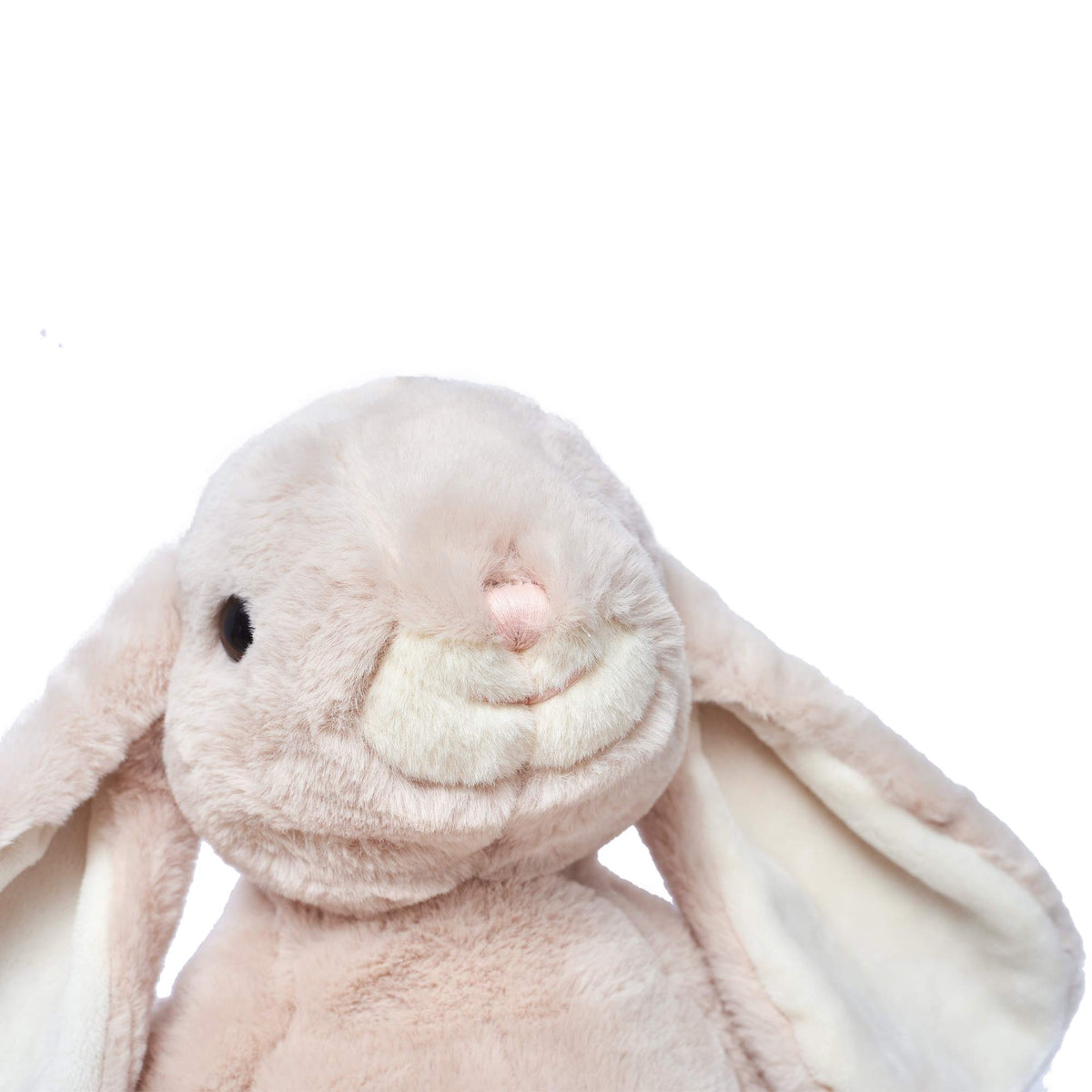 DILLY DUDU beige bunny plush full body, machine-washable and ready for everyday fun.