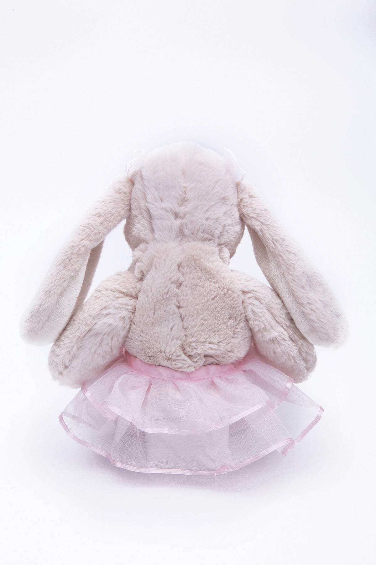 DILLY DUDU bunny plush with plastic eyes for a friendly look
