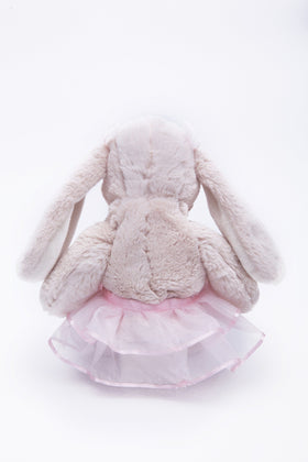 DILLY DUDU bunny plush with plastic eyes for a friendly look
