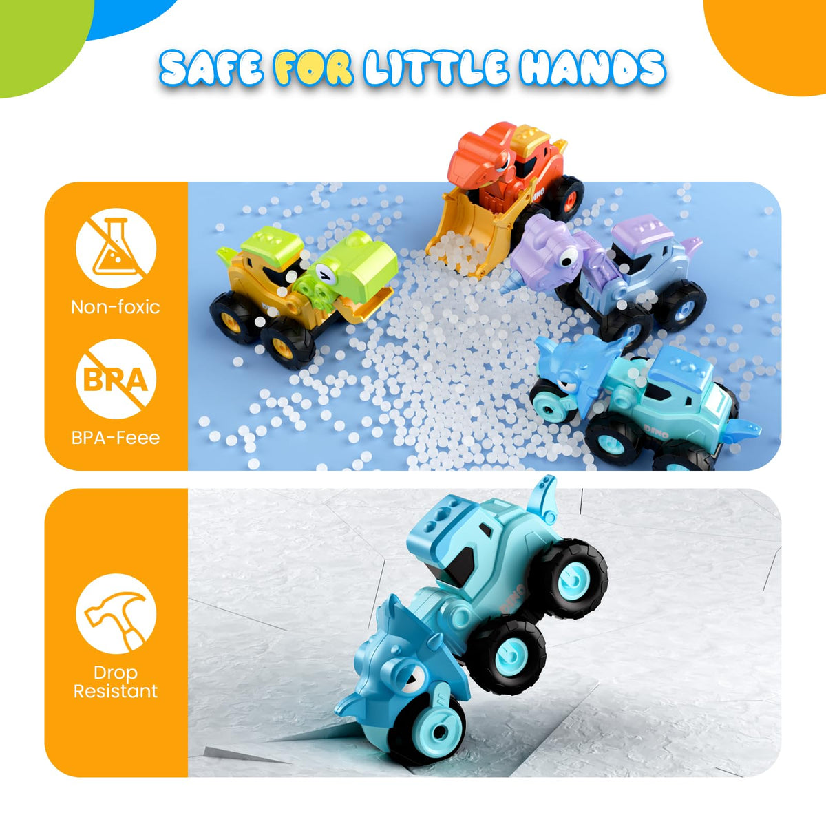 Dimoarch press and go action demonstrates battery-free speed for quick play sessions.