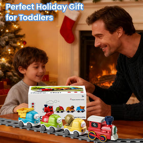 Dimoarch train with lights and sounds enhances immersive play sessions.