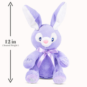 Dimple Bella interactive Easter bunny sings kid-friendly songs.