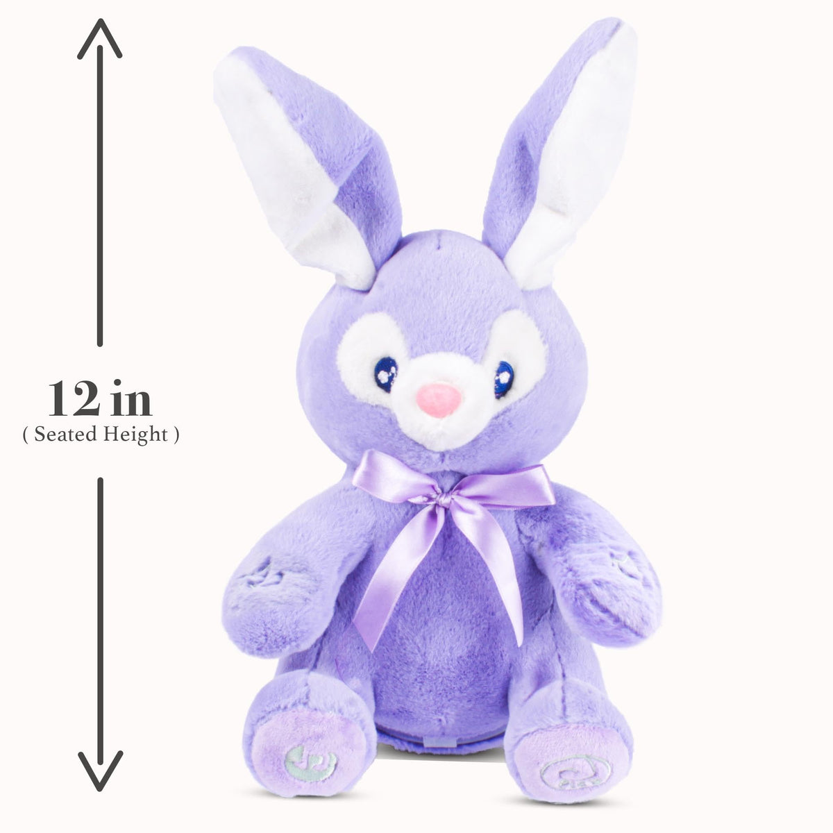 Dimple Bella interactive Easter bunny sings kid-friendly songs.