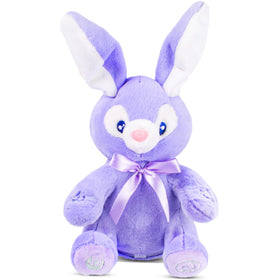 Dimple Bella Peek-a-Boo Bunny toy offers interactive play for toddlers.