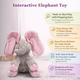 Dimple Kaia Elephant batteries included for immediate playful moments