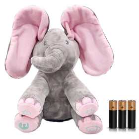 Dimple Kaia Elephant stuffed toy provides soft comfort for newborns