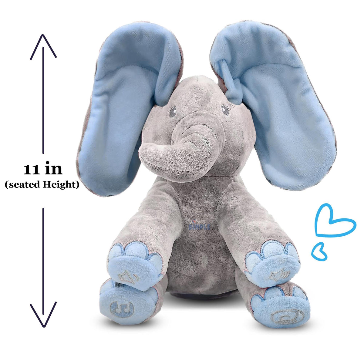 Kyle elephant ears in action, peekaboo feature preview
