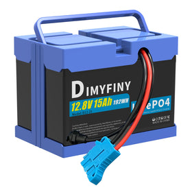 Dimyfiny 12V battery front view for Peg Perego tractors boosts playtime