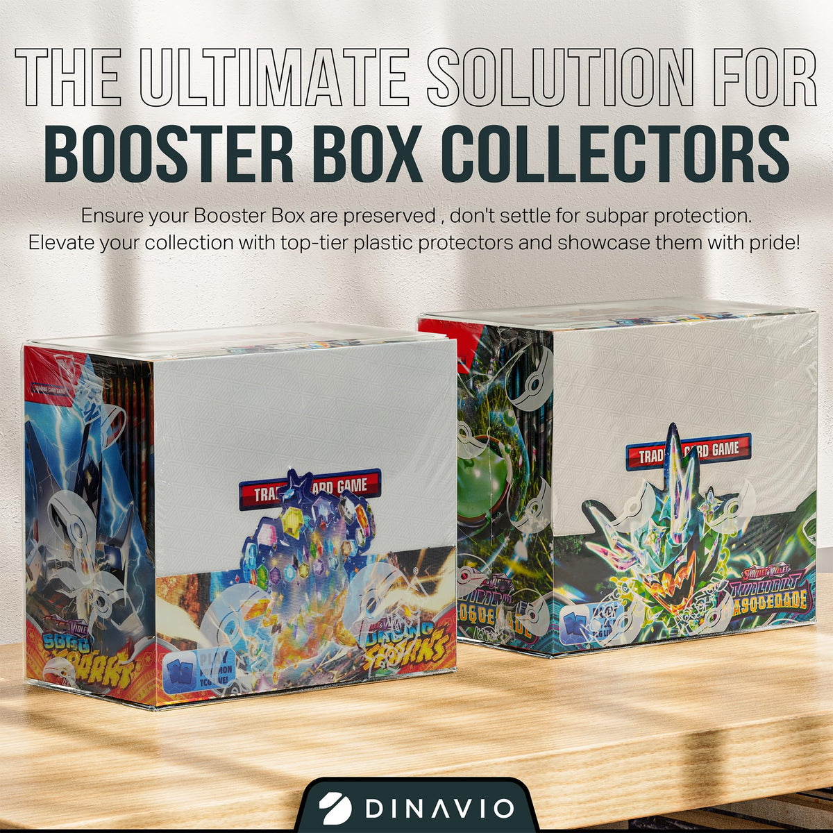 Dinavio Crafthouse auto-lock bottom design enables quick, secure assembly.