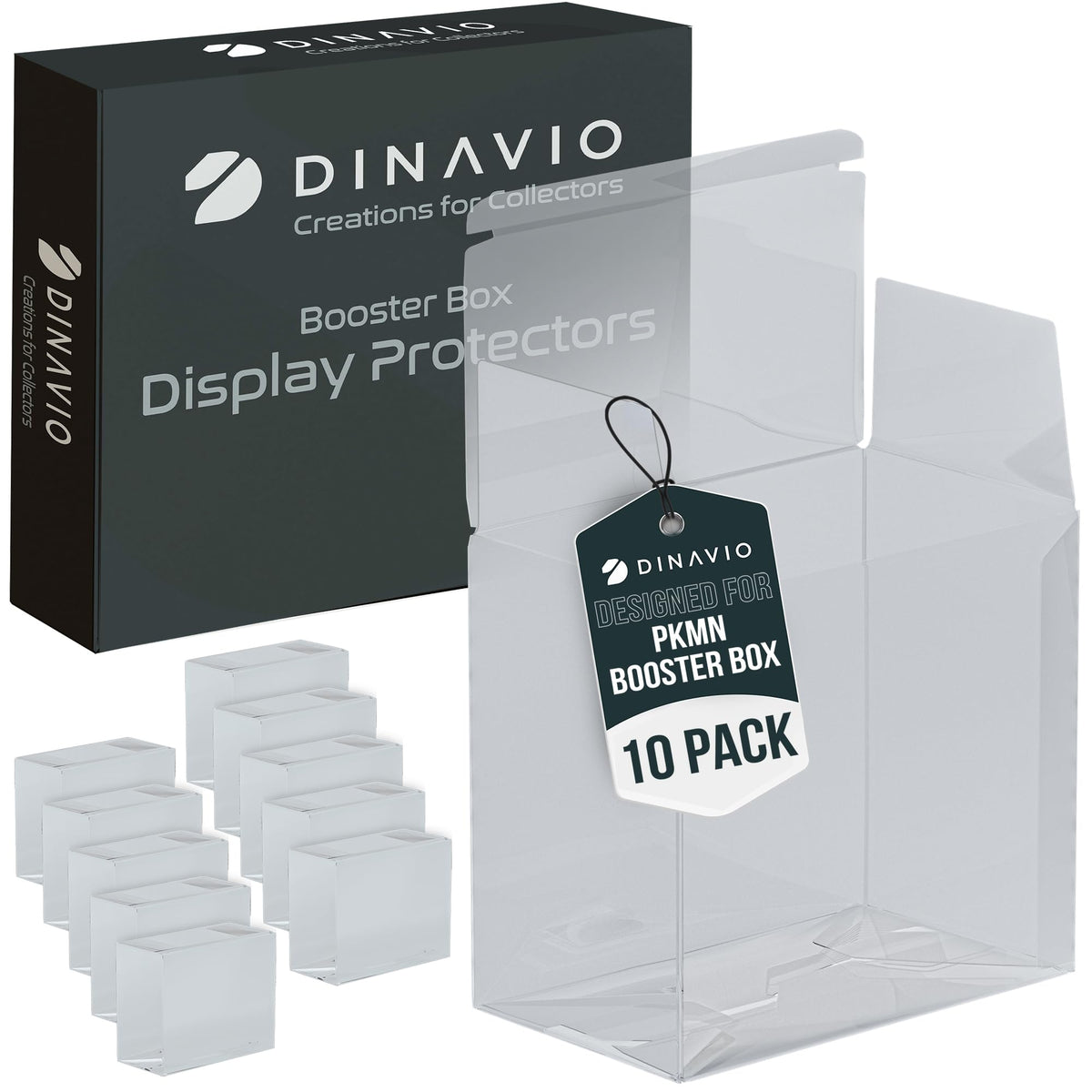 Dinavio Crafthouse booster box display protector assembly ease saves time during setup.