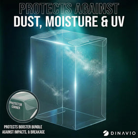 Dinavio Crafthouse UV-shield protector helps preserve booster box art from fading.
