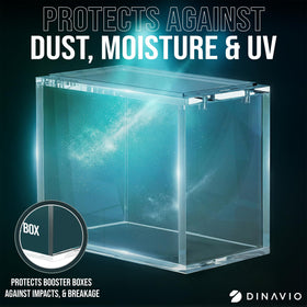 Dinavio Crafthouse PKMN booster box case clear visibility keeps your collection in view