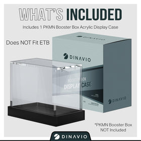 Dinavio Crafthouse PKMN Booster Box Case side view highlights snug profile.