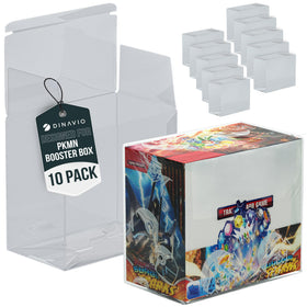 Dinavio Crafthouse PKMN booster box protector 10-pack keeps display pristine and investment safe.