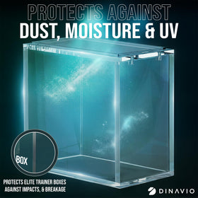 Snug internal fit designed for precise ETB dimensions and mint condition