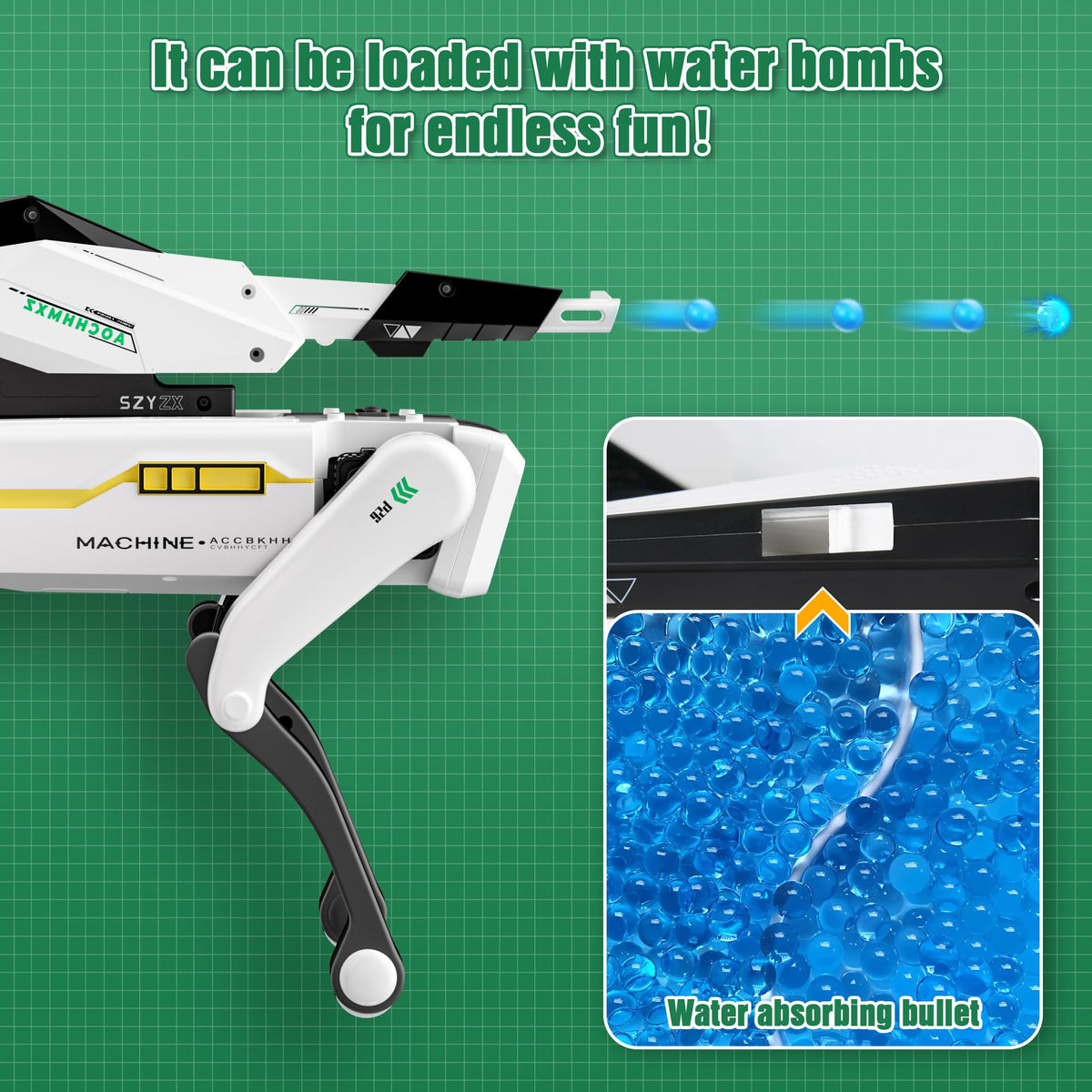 Dingdongwu Robot Dog durable, non-toxic materials safe for kids at play.