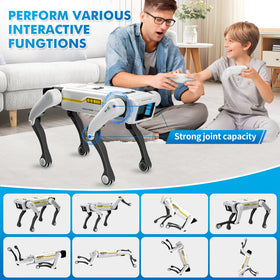 Dingdongwu Smart Robot Dog responds to voice command for hands-free control