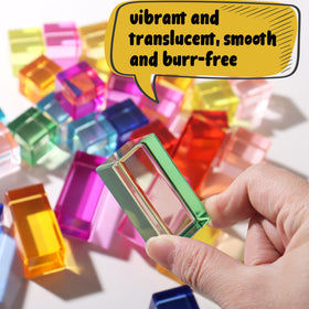 Dinhon smooth-edged blocks designed for safe toddler handling