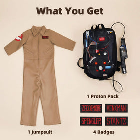DINIZIMO ghost costume badge set interchangeable for versatile looks