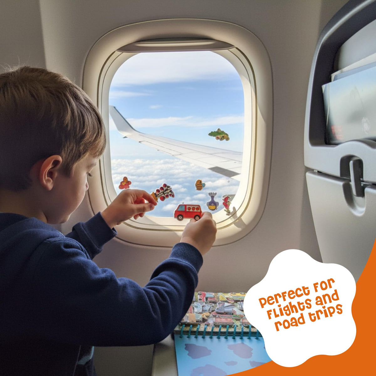 DINO MINI Stickypuff hands-on play supports fine motor exploration on trips.