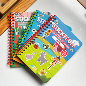 DINO MINI Stickypuff perfect birthday gift for kids who love animals and crafts