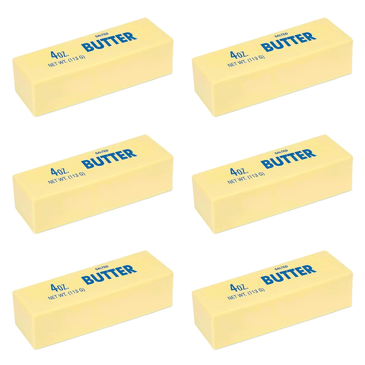 Dinochez butter squishyies 6-pack with slow rising texture for calm focus