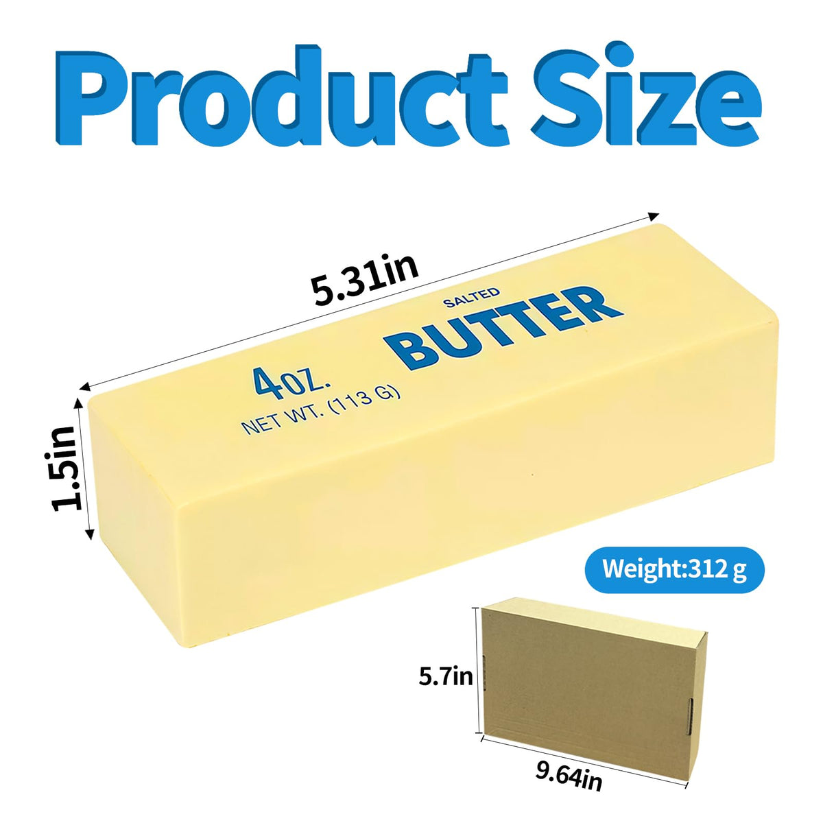Dinochez butter-shaped fidget in hand offering a soft squeeze