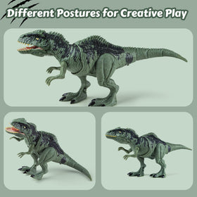 Light-up body and roaring sound bring the Jurassic era to life during play.