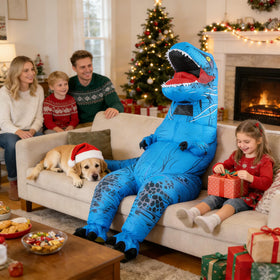Dinoshenyu inflatable dino costume ready for carnival or show