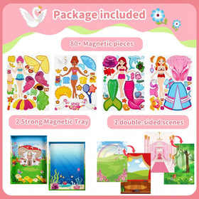 DINSUMRUG fairy magnet doll encourages colorful storytelling