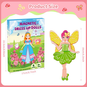 DINSUMRUG mermaid magnet doll sparks creative styling on the go