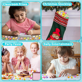 Dioju bulk pack squishies stay durable and easy to clean for everyday play.