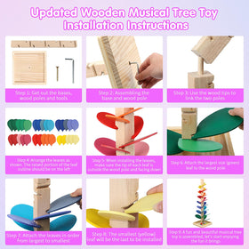 DIPALENT assembly guide shows easy setup, saving time for busy parents