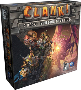 Dire Wolf Clank game board with expansive map and player zones for immersive sessions.