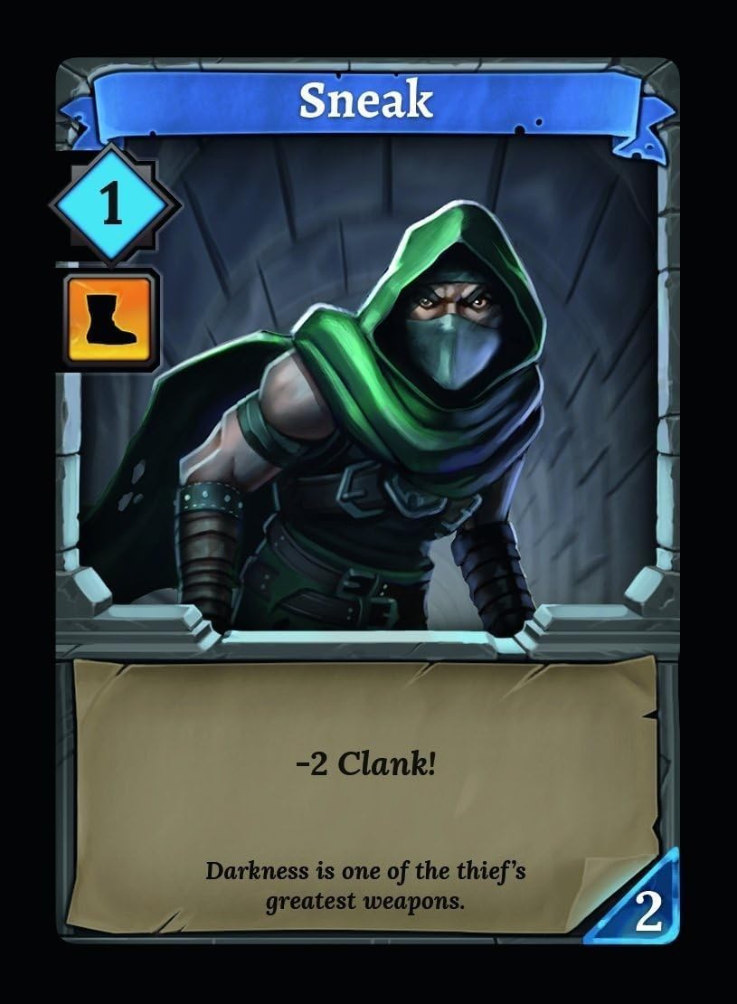 Dire Wolf Clank treasure tokens showing loot progression during the run.