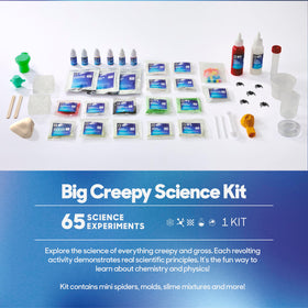 Discovery Big Creepy Science Lab fake blood project teaches chemistry basics