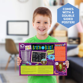 Discovery Dinosaur Dig Kit safety goggles and mallet for supervised play.