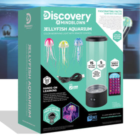 Discovery Jellyfish Aquarium Lamp suitable for ages 8 and up
